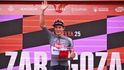 Jasper Philipsen oslavuje svůj triumf na Vueltě