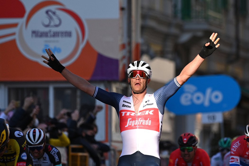 Monument Milán-San Remo vyhrál Belgičan Jasper Stuyven