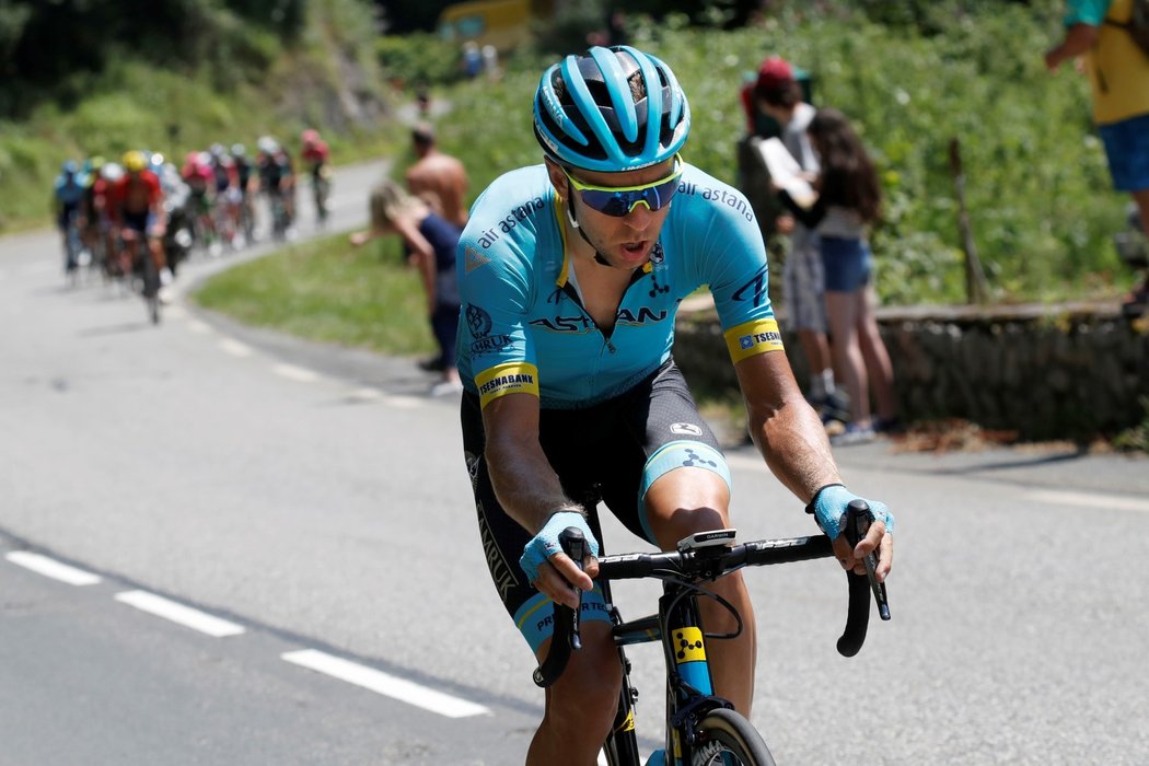 Estonský závodník Tanel Kangert se pokusil v 17. etapě Tour de France o únik