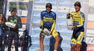 Kreuziger slavil na Tirrenu výborné třetí místo, jasně vyhrál Contador