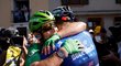 Mark Cavendish oslavuje 34. vítězství na Tour de France