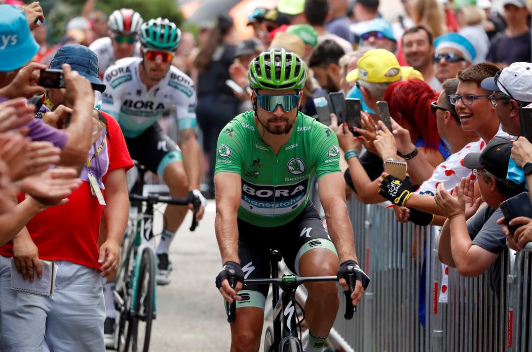 Peter Sagan před startem 19. etapy Tour de France