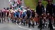 Peloton ve druhé etapě Tour de France 2021