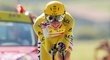 Tadej Pogačar se raduje z druhého triumfu na Tour de France