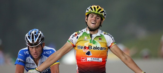 Při svém prvním vystoupení na Tour de France Alejandro Valverde v roce 2005 vyhrál horskou etapu, když ve finiši udolal i Lance Armstronga