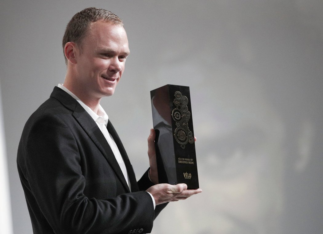 Chris Froome byl slavnostní akci také přítomen