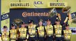 Holandský tým Jumbo-Visma po úvodním triumfu na Tour de France 2019 ovládl i 2. etapu v týmové časovce