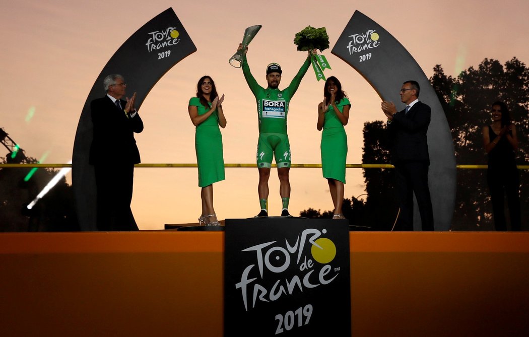 Peter Sagan vytvořil v rámci bodovací soutěže Tour de France nový rekord, vyhrál posedmé