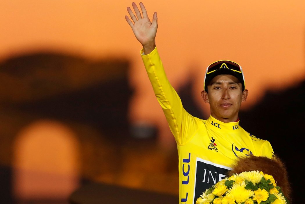 Vítěz Tour de France 2019 Egan Bernal