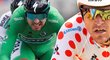 Rozdílné příběhy na Tour de France 2019 momentálně prožívají cyklisté Peter Sagan(vlevo) a Greg van Avermaet. Zatímco slovenská hvězda na první triumf stále čeká, Belgičan si hned v prvním kole dojel pro puntíkový dres pro nejlepšího vrchaře