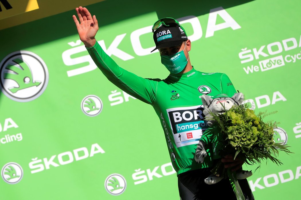 Peter Sagan se po 7. etapě vrátil do zeleného trikotu pro nejlepšího spurtera