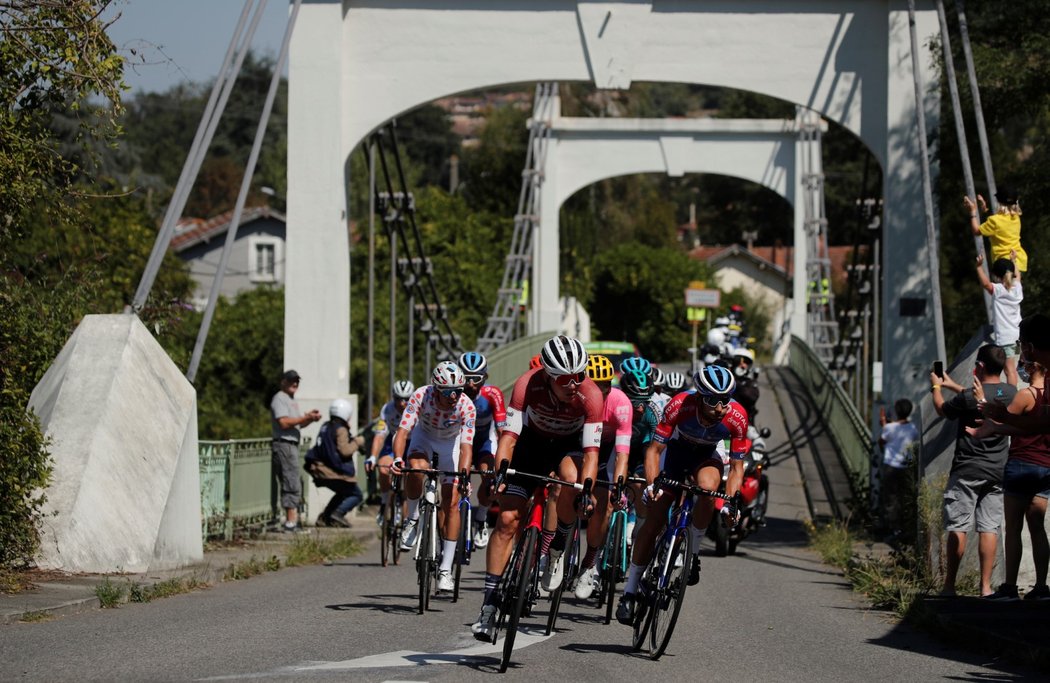 Lotyšský cyklista Toms Skujinš dorazil do cíle 8. etapy na skvělém druhém místě