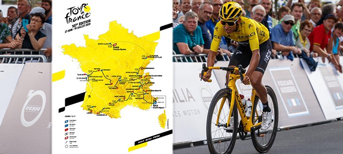 V pořadí 107. ročník cyklistické Tour de France odstartuje v Nice. V předposlední etapě vyvrcholí horskou časovkou jednotlivců na 36 km s cílem na Planině krásných dívek.