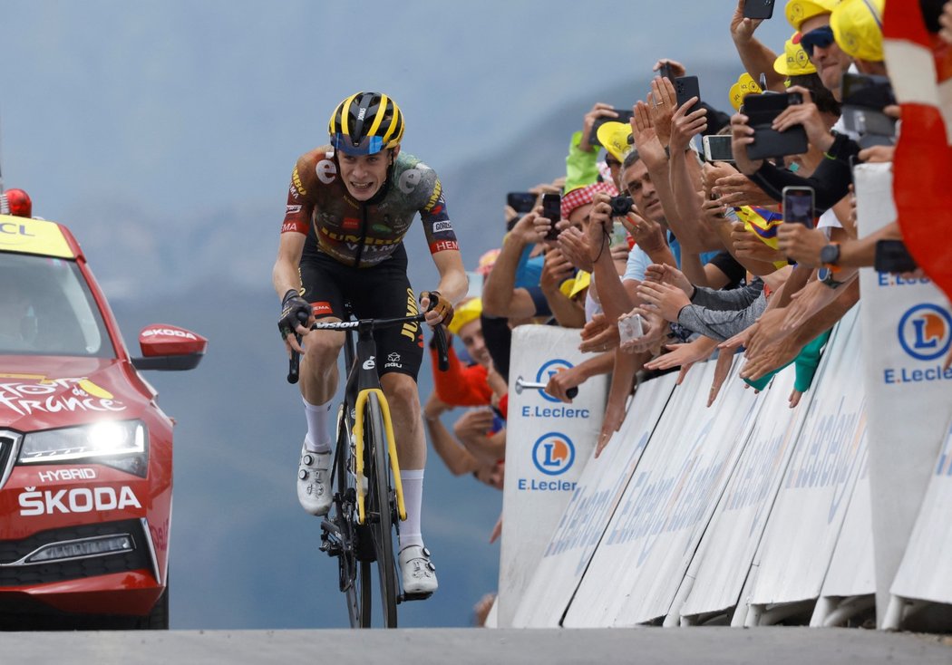 Jonas Vingegaard ovládl 11. etapu Tour de France a oblékne se do žlutého dresu