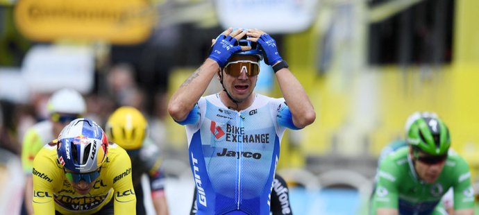 Dylan Groenewegen po výhře ve třetí etapě Tour de France