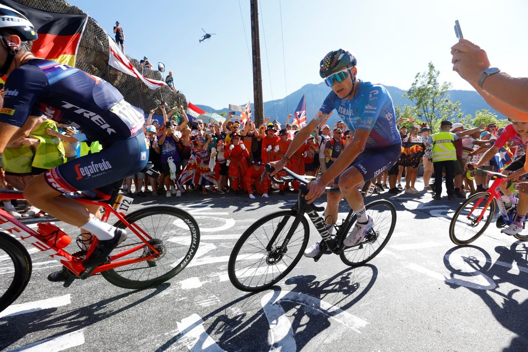 Chris Froome se v 12. etapě Tour de France pořádně ukázal, dojel na skvělém 3. místě