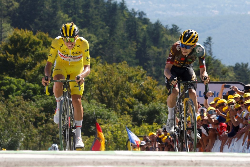 Tadej Pogačar vládl i na Planině krásných dívek, v čele průběžného pořadí Tour de France zvýšil svůj náskok