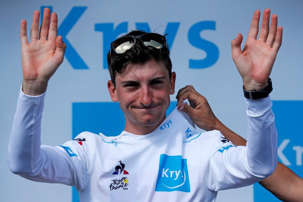 Giulio Ciccone se po 8. etapě musel spokojit už pouze s bílým trikotem pro nejlepšího mladého jezdce, do žlutého se vrátil Julian Alaphilippe