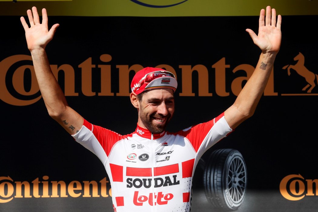 Thomas De Gendt se stal jednoznačným hrdinou 8. etapy Tour de France, dlouhý únik dotáhl až do vítězného konce