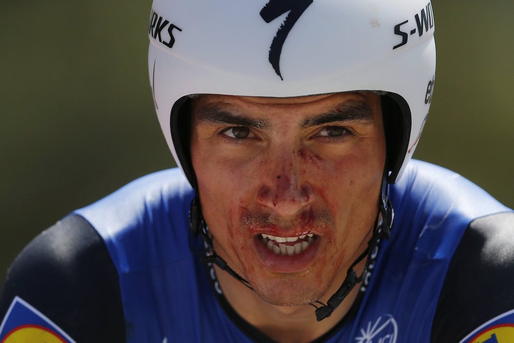 Francouzský jezdec Julian Alaphilippe