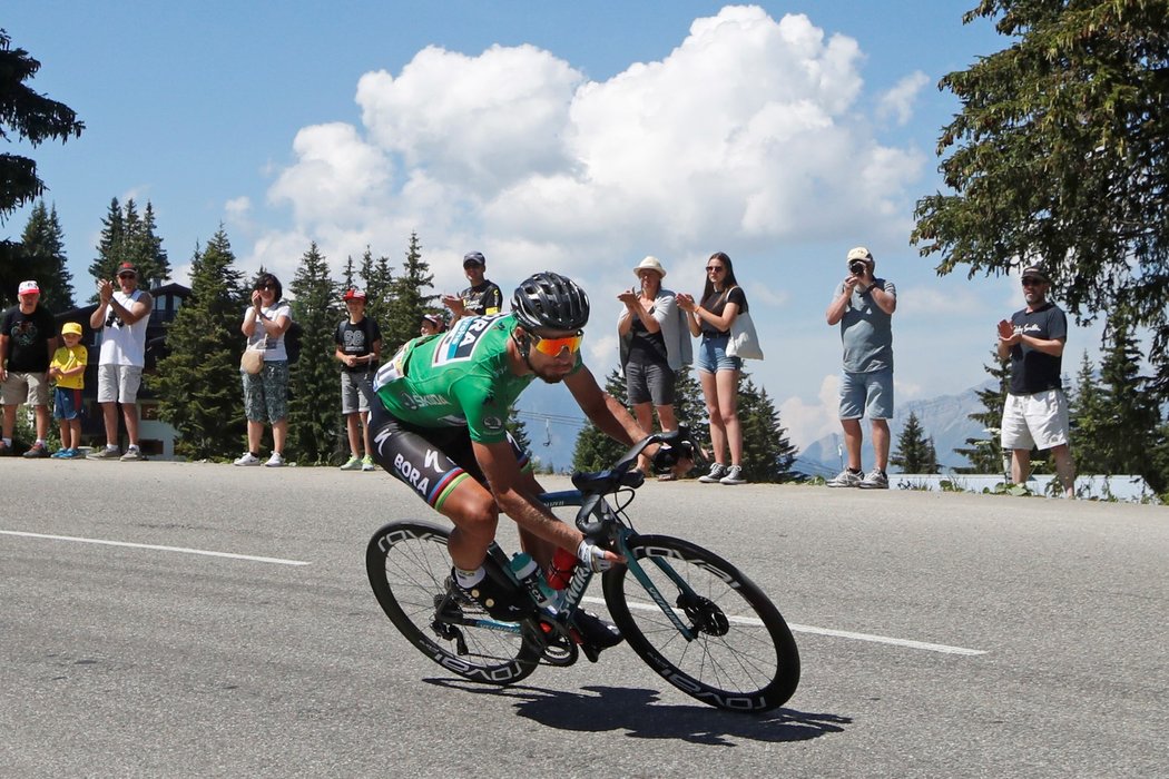 Peter Sagan má v čele pořadí spurterů luxusní náskok, o zelený dres už by neměl přijít