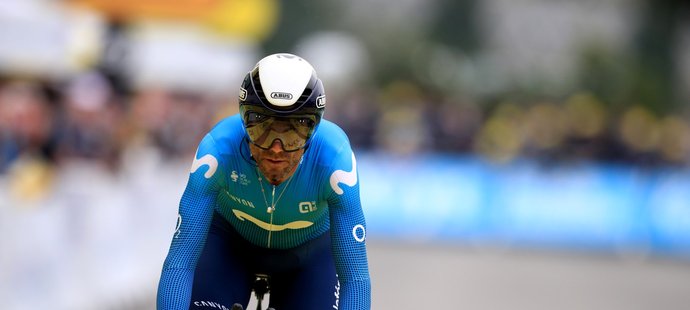 Alejandro Valverde je v 41 letech nejstarším účastníkem letošní Tour