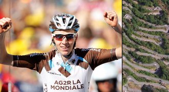 Šílené serpentiny ovládl Bardet, po 18. etapě Tour vede stále Froome