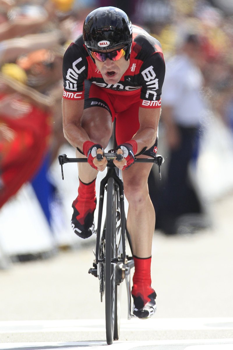 Australan Evans skončil ve 20. etapě Tour de France druhý, na celkový triumf to však stačí