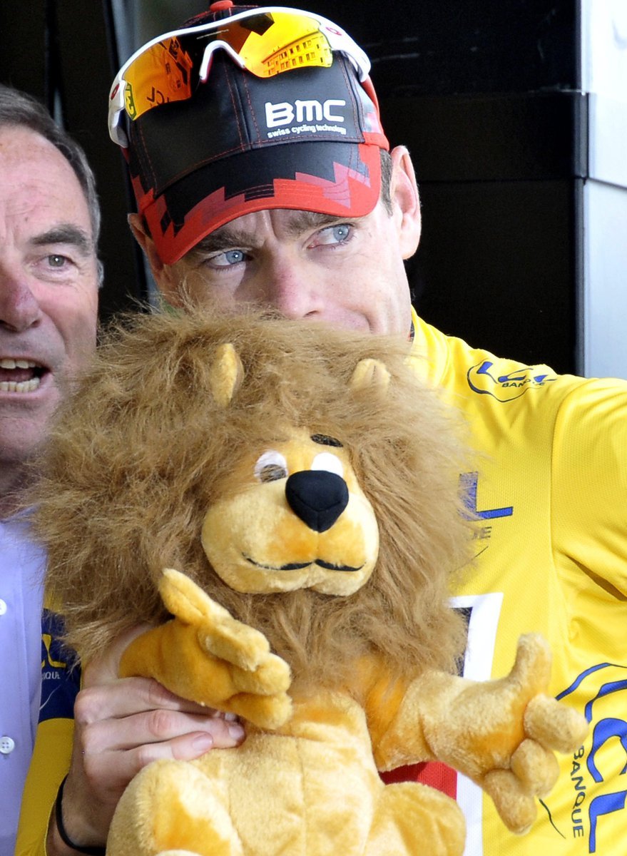 Dojatý Australan Cadel Evans po 20. etapě Tour de France