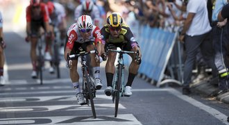 Ewan slaví na Tour zisk etapové výhry, Sagan po chybě skončil až čtvrtý