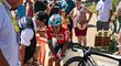 Caleb Ewan upadl při 13. etapě Tour de France