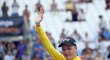 Chris Froome se raduje ze svého celkem čtvrtého vítězství na slavné Tour de France