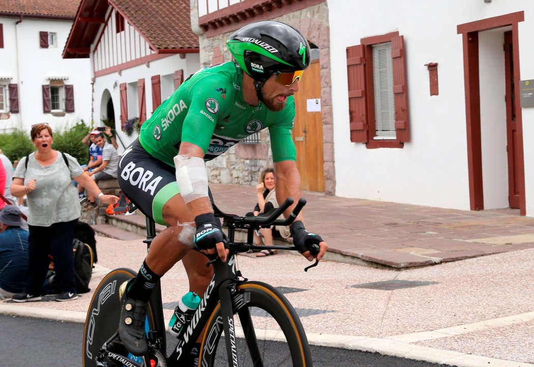 Peter Sagan si v neděli dojede pro svůj další zelený trikot z Tour de France