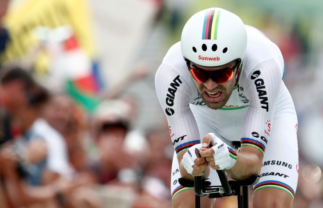 Díky sobotnímu vítězství v časovce si Tom Dumoulin upevnil konečné 2. místo na letošní Tour