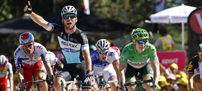 Cavendish vyhrál svou šestadvacátou etapu na Tour de France