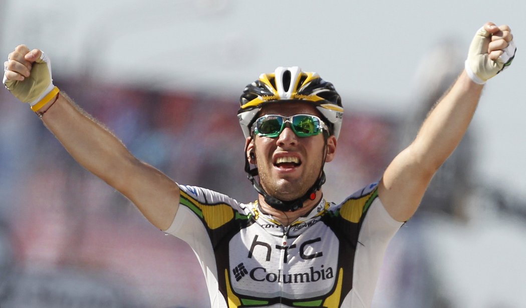 Vítězný Mark Cavendish po jedenácté etapě Tour de France
