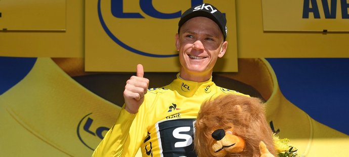 Chris Froome si ve 14. etapě vybojoval žlutý trikot zpátky