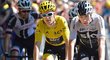 Geraint Thomas a Chris Froome na Tour de France