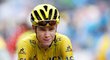 Šťastný Chris Froome po konci dvacáté etapy Tour de France