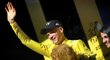 Froome se raduje ze žlutého trikotu, touží po třetí výhře Tour de France za sebou