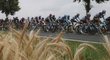 Peloton během druhé etapy Tour de France