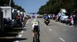Rohan Dennis v akci na Tour de France