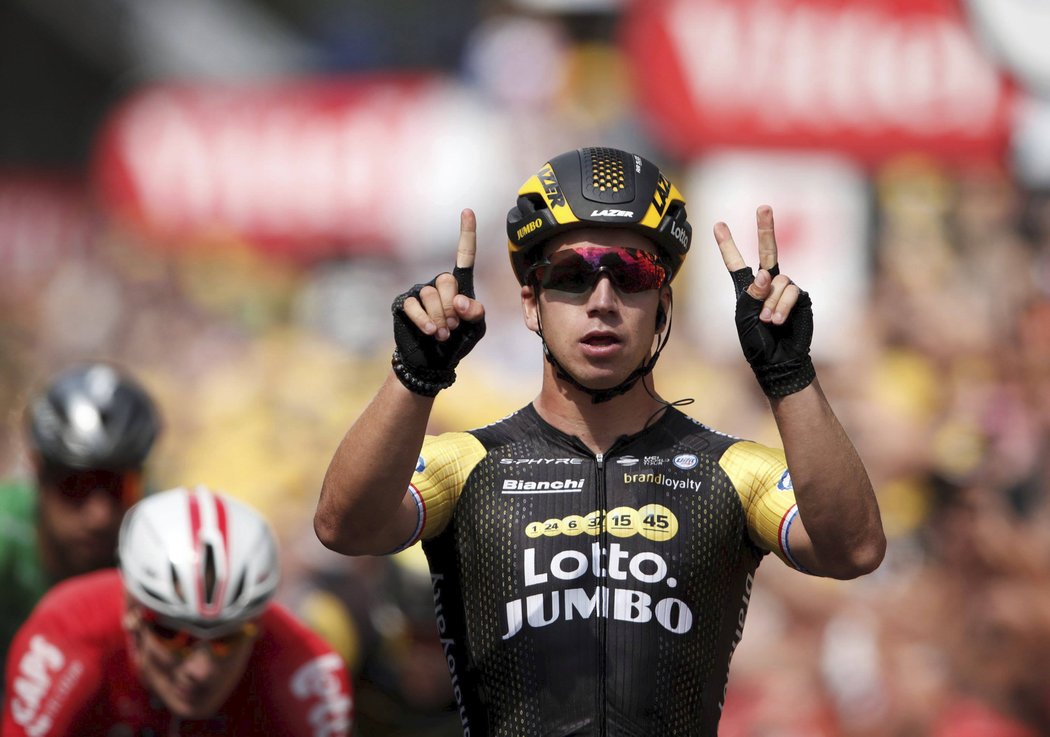 Dylan Groenewegen podruhé za sebou ovládl etapu Tour