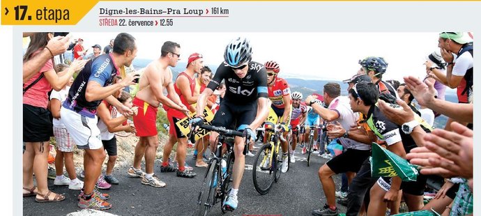 Co čeká cyklisty v 17. etapě Tour de France