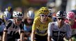 Geraint Thomas dorazil do cíle 15. etapy Tour de France v hlavním poli a udržel žlutý dres
