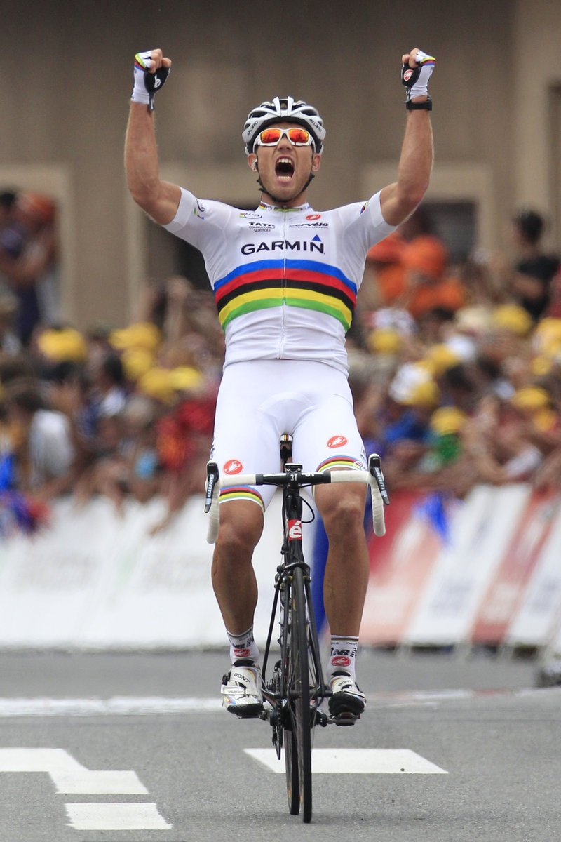 Vítěz třinácté etapy Tour de France Thor Hushovd