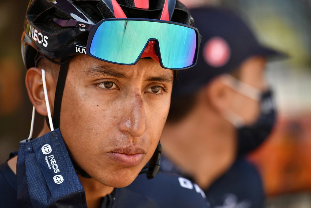 Egan Bernal není na Tour de France v dobré formě