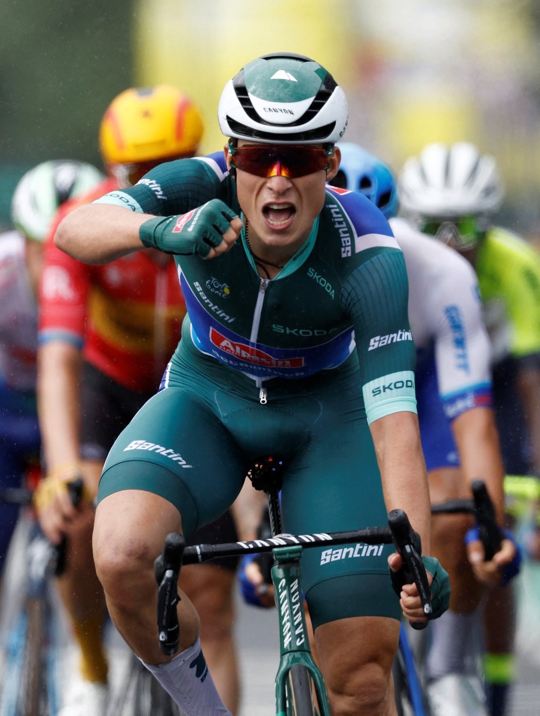 Jasper Philipsen slaví svůj čtvrtý etapový triumf na Tour de France 2023
