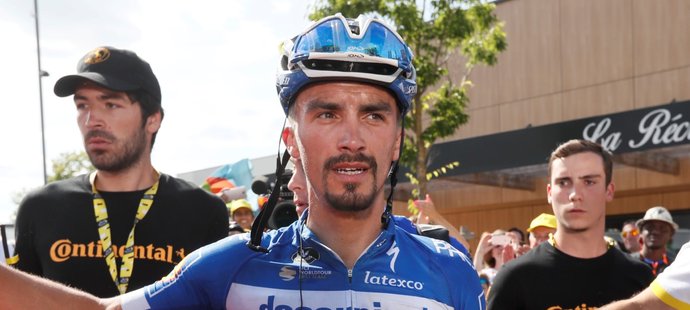 Julian Alaphilippe ze stáje Deceuninck-Quick Step je po třetí etapě novým lídrem Tour de France 2019