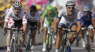 Cavendish sestřelil soka a spurt vypustil, Kreuziger drží páté místo